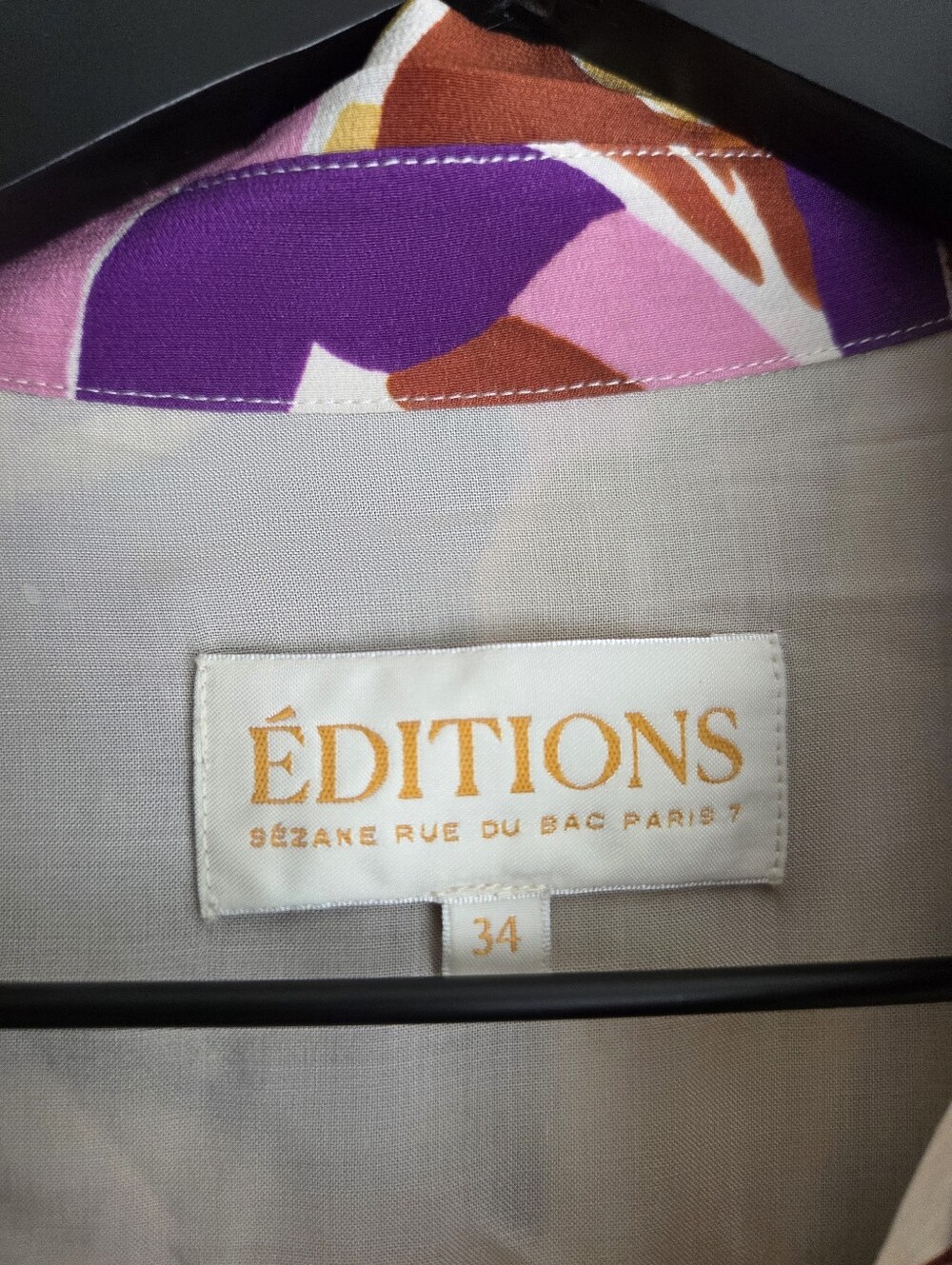 Sezane Editions Alda Dress in Paradise Print size 34 - Picture 7 of 9
